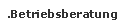 Betriebsberatung